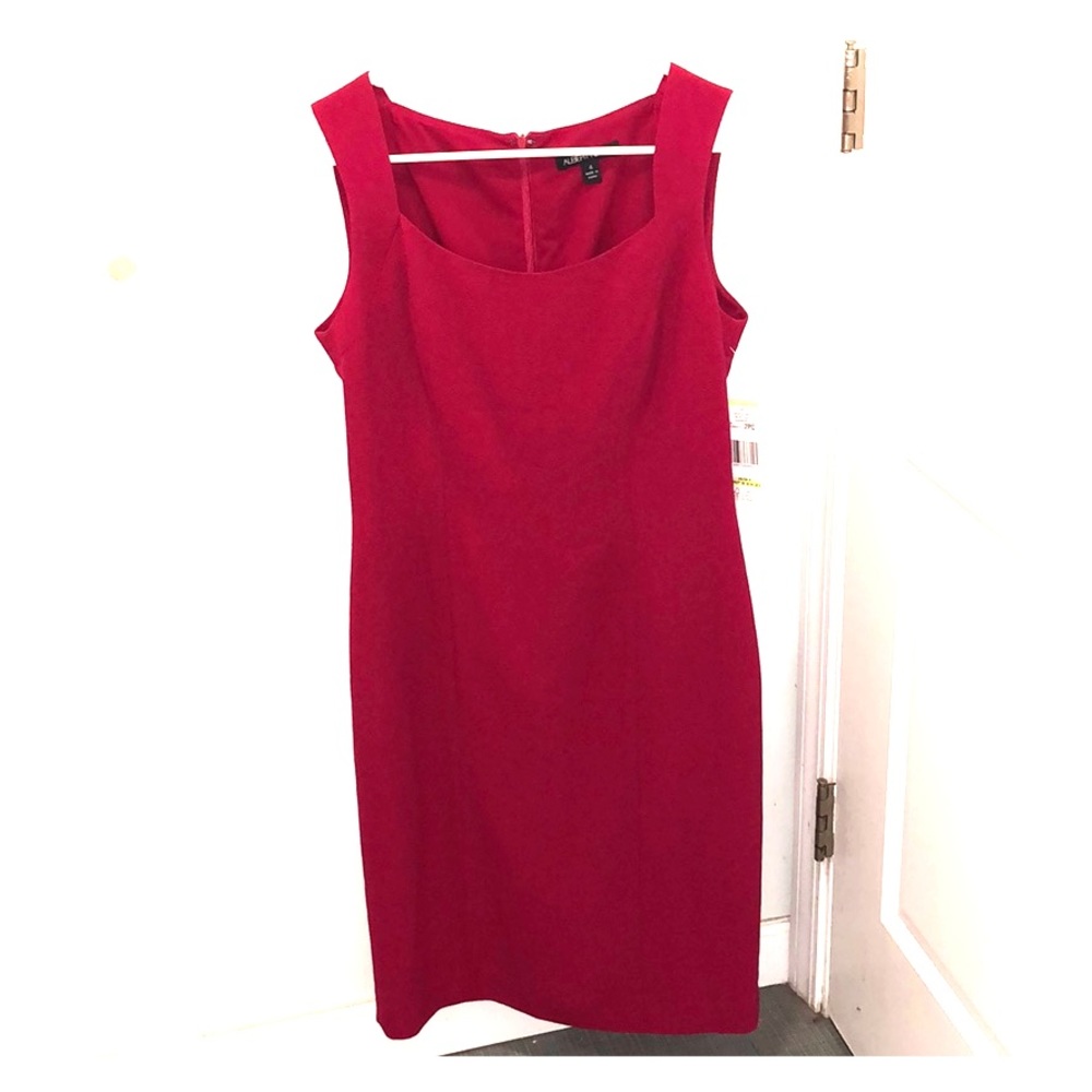 Albert Nipon Red Dress